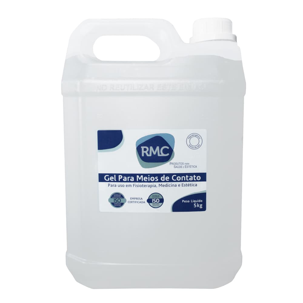 Gel Clínico Condutor Para Meios De Contato Galão 5kg Rmc - Portal do Médico