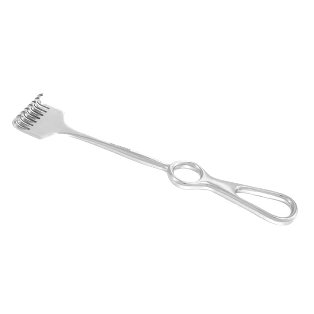 Afastador Volkmann C/ Dentes Rombos Aço Inox Abc (22cm/8-Dentes) - Portal do Médico