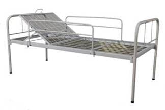 Cama Hospitalar C/Grade S/Colchão Standart Tam 204x90x60cm - Portal do Médico