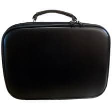 Maleta Médica Acadêmica Profissional 34x23x14cm Pinton (Preto-Verniz) - Portal do Médico