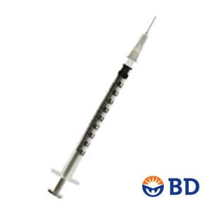 Seringa de Insulina 1ml Bico Slip Com Agulha 13 x 3,8 - BD - Portal do Médico