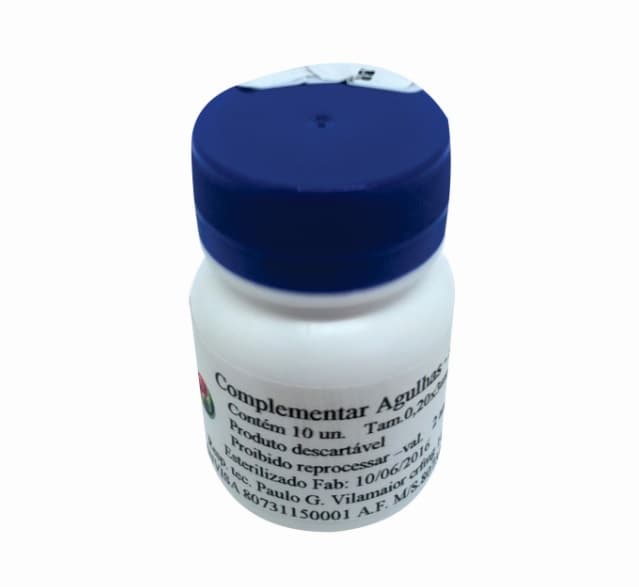 Agulha Eletrolifting Striat Frasco Com 10 Agulhas Complement - Portal do Médico