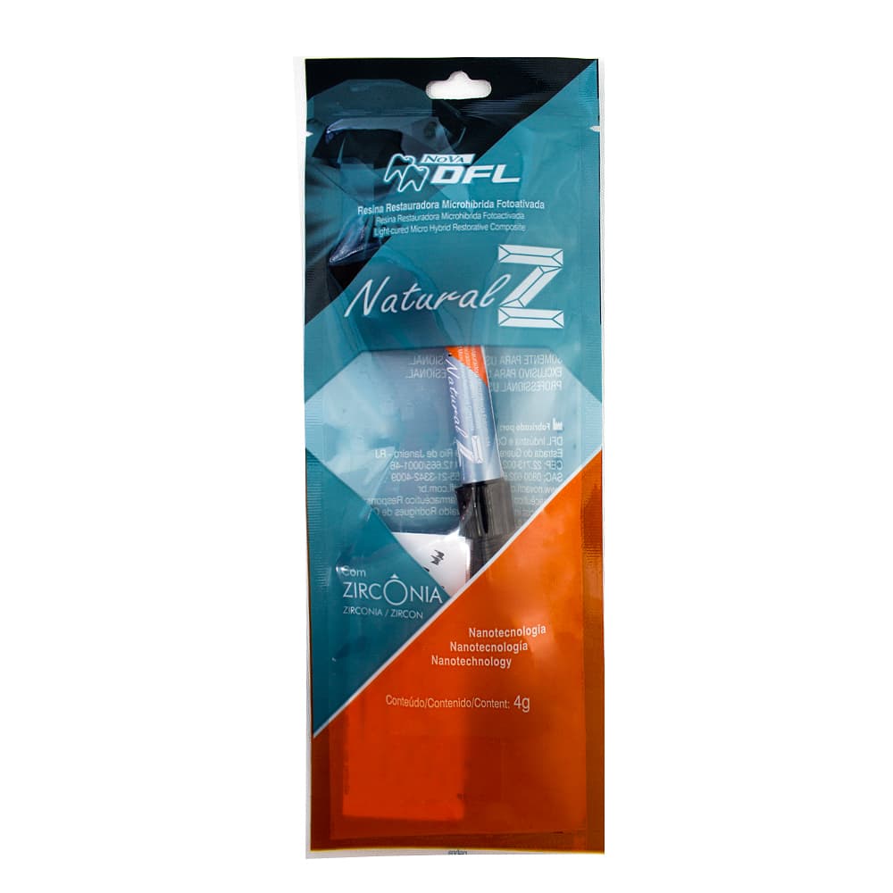 Resina Restauradora Para Dentes Nano-Híbrida 4g Sirius Z Dfl (A3) - Portal do Médico