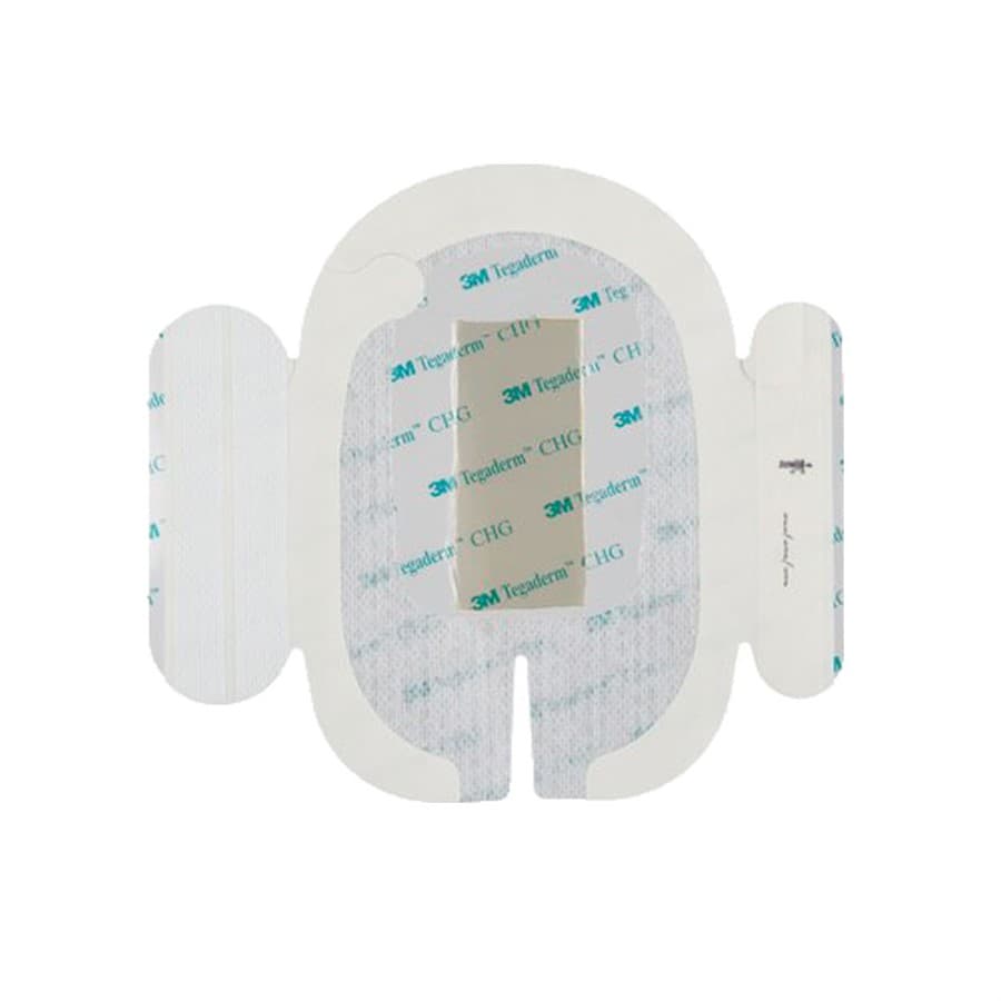 Fixador com Gluconato de Clorexidina Tegaderm™ CHG 1659R | 10 cm x - Portal do Médico