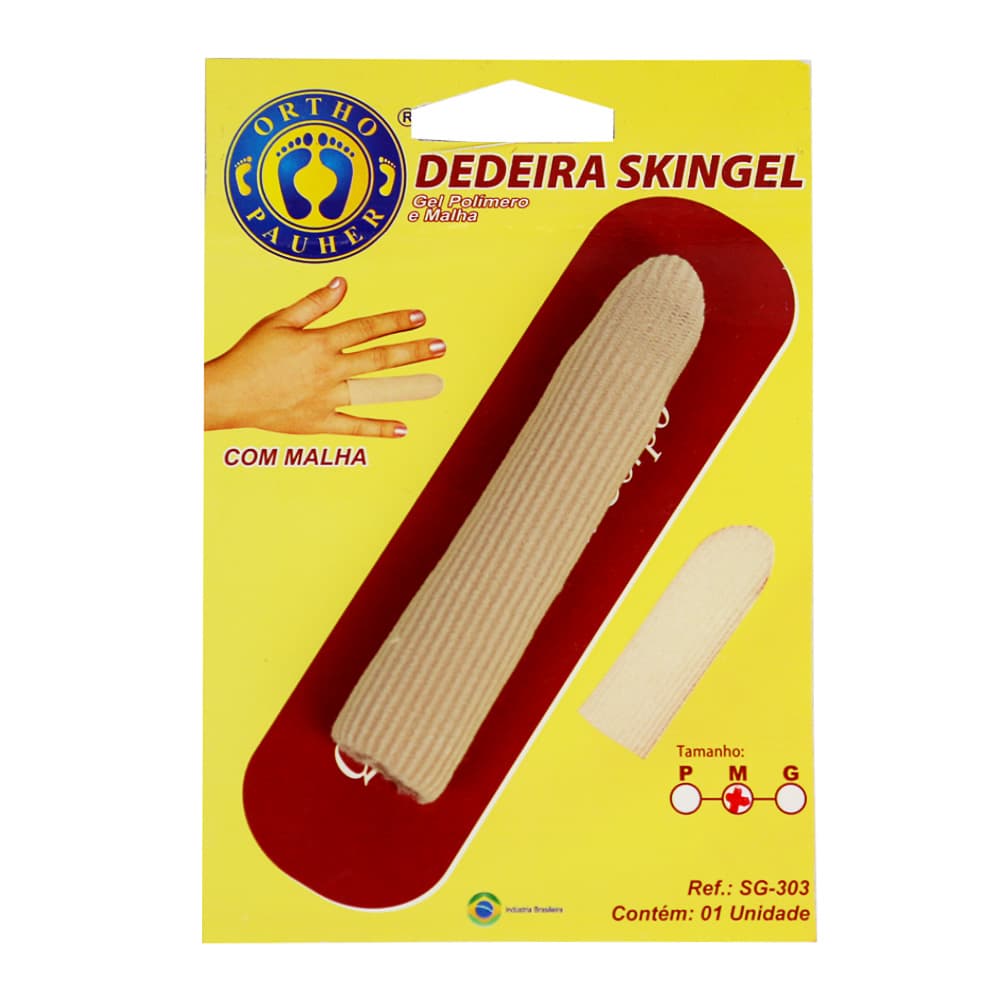 Dedeira Com Malha E Gel Skingel Ortho Pauher (M) - Portal do Médico