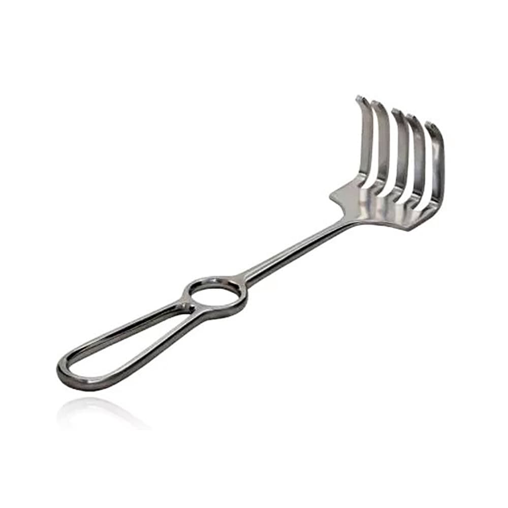 Afastador Israel Para Uso Geral Em Aço Inox Abc (23cm/5-Dentes) - Portal do Médico