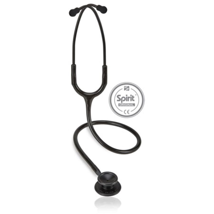 Estetoscópio Pro-Lite Adulto Black Edition | Spirit - Portal do Médico