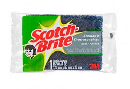 Esponja Fibra Abrasiva Sintética Com 1 Unidade Scotch-Brite - Portal do Médico