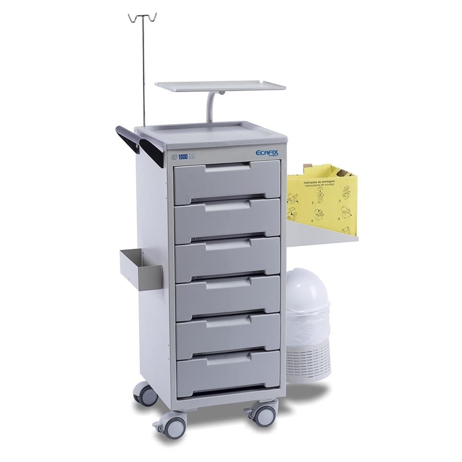Carro de Medicamentos e Instrumentos CP-500 – Ecafix - Portal do Médico