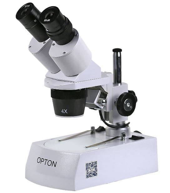 Microscópio Estereoscópico Binocular, Aumento 20X, 40X e 80X - Portal do Médico