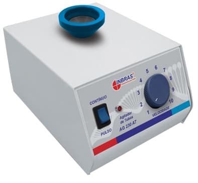 Agitador de Tubos Vortex AG 230 AT - Portal do Médico