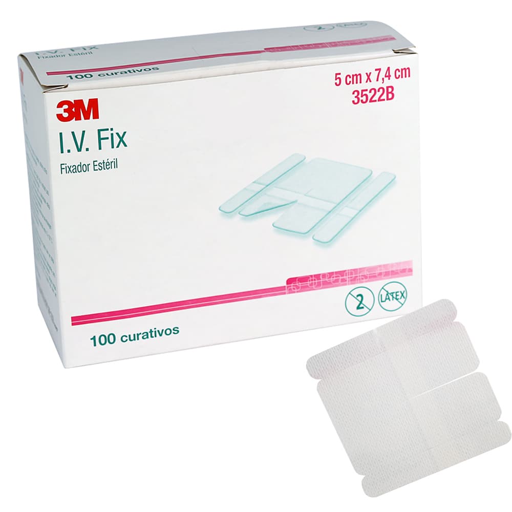 Fixador De Cateter Estéril Iv Fix A Unidade 3m - Portal do Médico