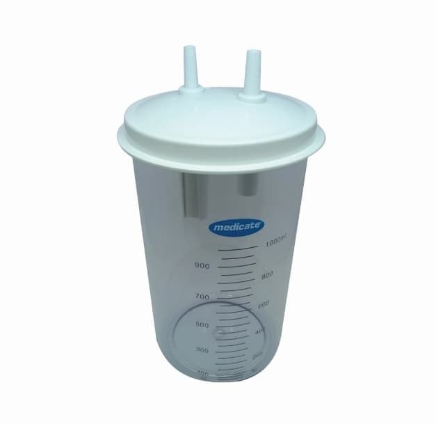 Frasco Coletor Com Tampa 1 Litro Medicate - Portal do Médico