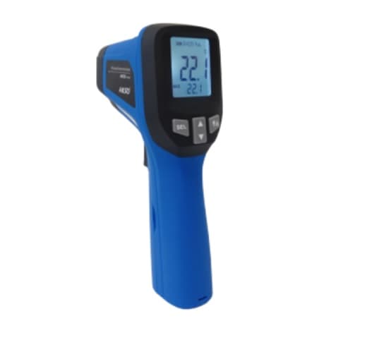 Termometro Digital Infravermelho -30+350°C C/Mira Laser Akso - Portal do Médico