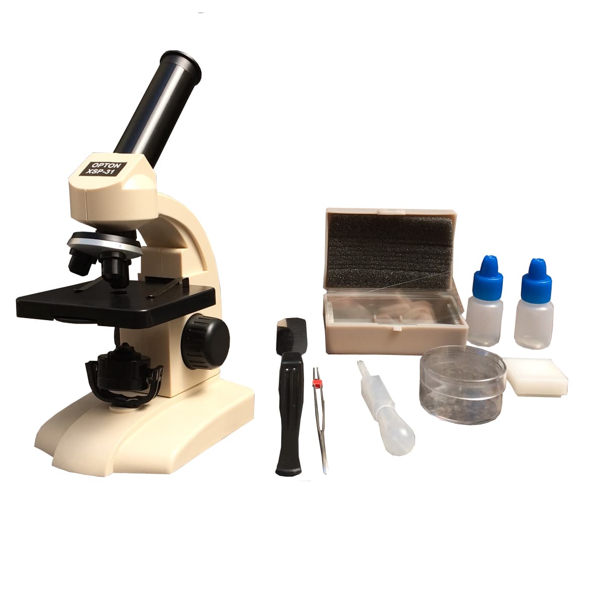Microscópio Biológico Monocular com Aumento 70 a 400x - Portal do Médico