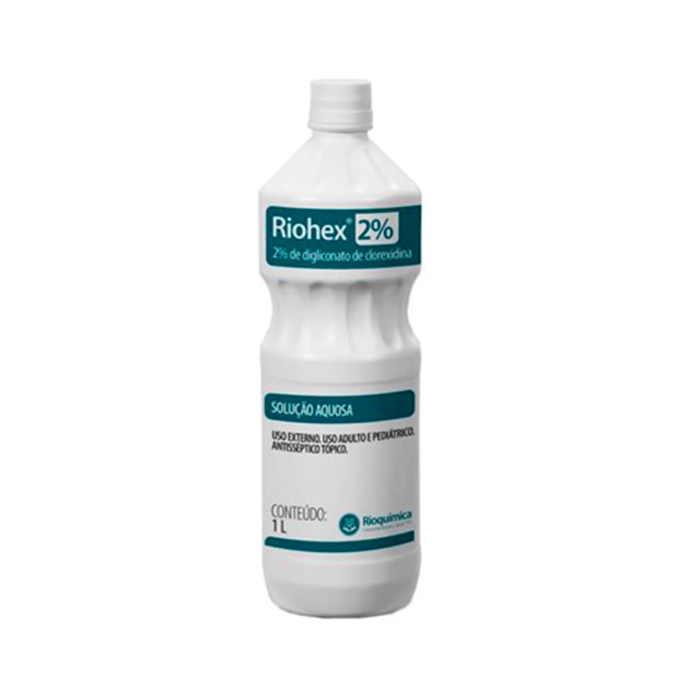 Clorexidina Solução Aquosa 2% Riohex Rioquímica (1000ml) - Portal do Médico