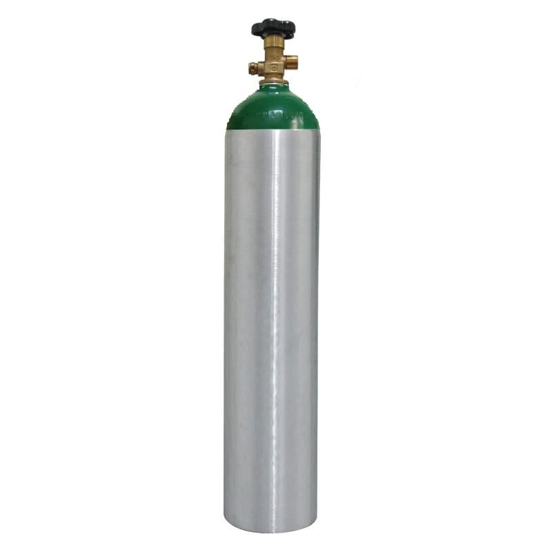 Cilindro De Aluminio Vazio Pequeno (05l-0,60metro³) - Portal do Médico