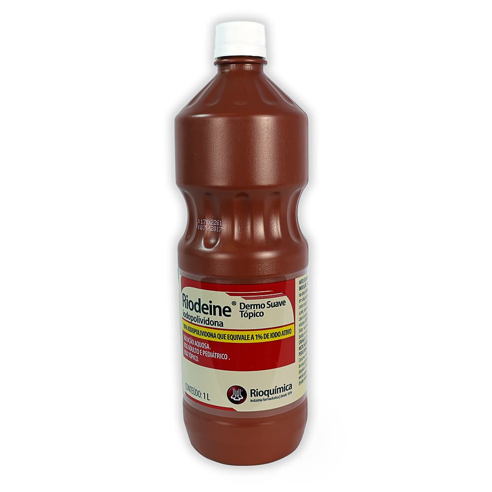 Iodopovidona Antisséptico Tópico Riodeine Pvpi Rioquímica (1000ml) - Portal do Médico