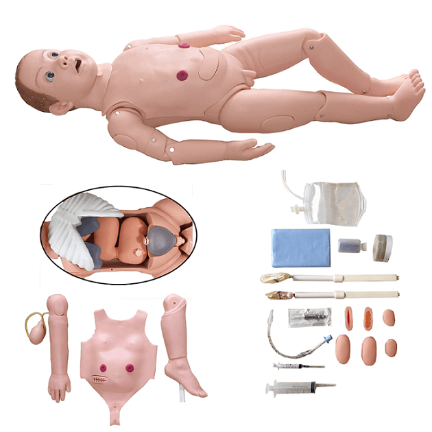 Manequim Infantil Simulador Para Treino de Enfermagem - Portal do Médico