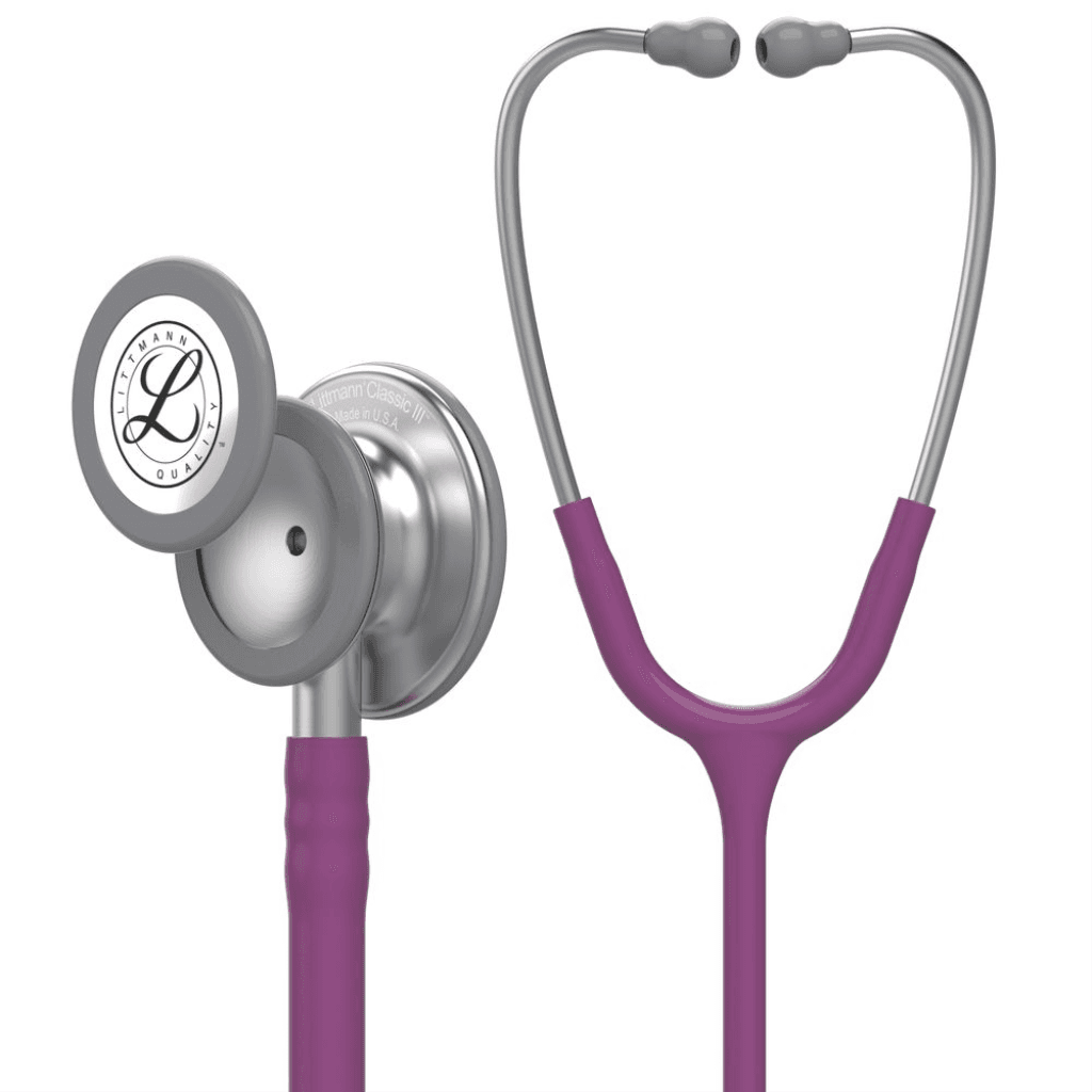 Estetoscópio Littmann Classic III - 5831 Roxo Plum - 3M - Portal do Médico
