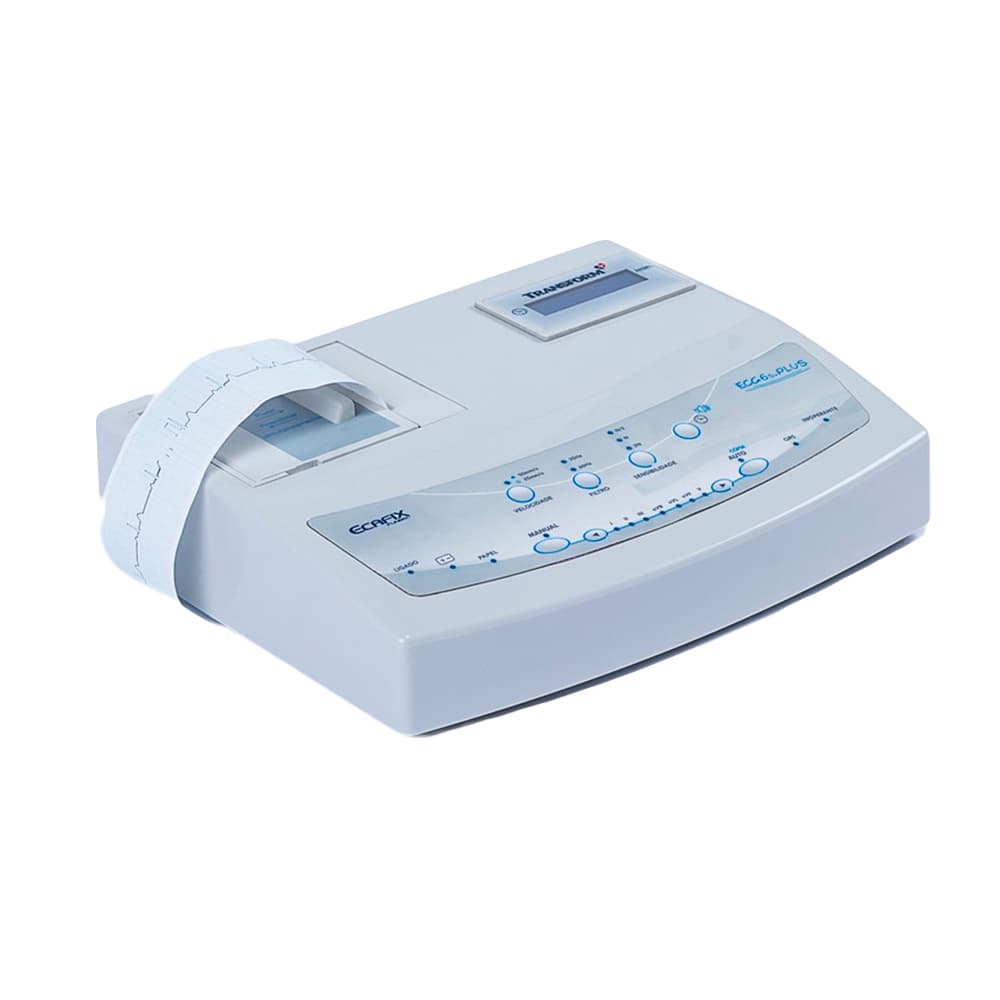 Eletrocardiógrafo Ecg 6 Plus Ecafix - Portal do Médico