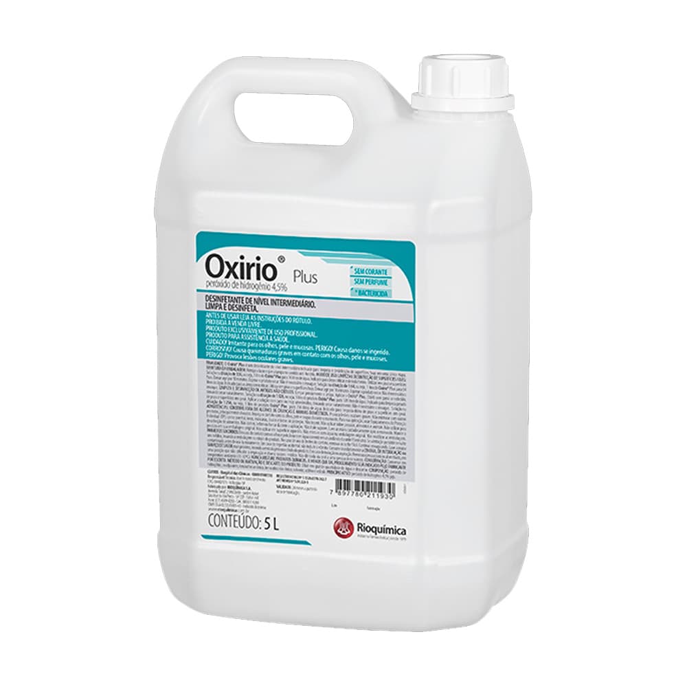 Desinfetante Oxirio Plus 5000ml Rioquímica - Portal do Médico