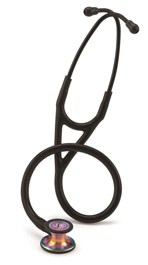 Estetoscópio Littmann Cardiology IV Preto Arco Íris 6165 - 3M - Portal do Médico