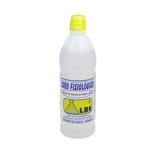 Soro Fisiológico Cloreto De Sódio C/Tampa 0,9% Lbs (500ml) - Portal do Médico