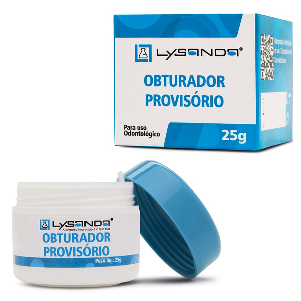 Obturador Provisório Lysanda 25g A Unidade - Portal do Médico