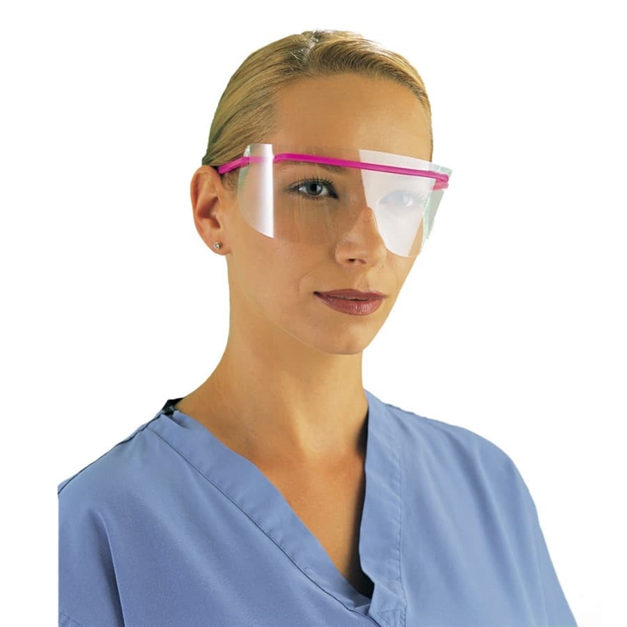 Protetor Ocular Descartável Para Profissionais (Kit c/ 200 Viseiras + - Portal do Médico