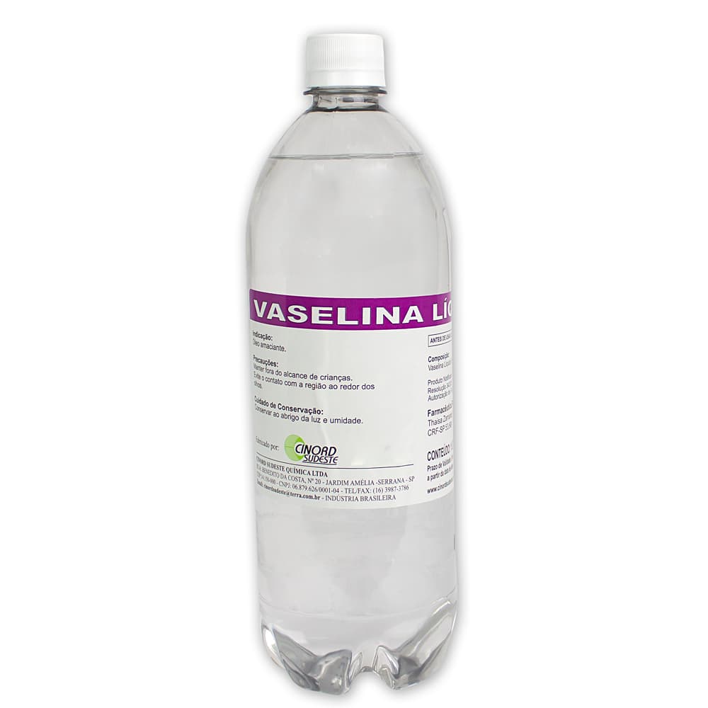 Vaselina Líquida 1000ml Cinord Sudeste - Portal do Médico