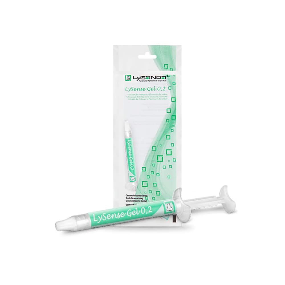 Dessensibilizante Dental Gel 0,2 Com 3g 1 Seringa Lysanda - Portal do Médico
