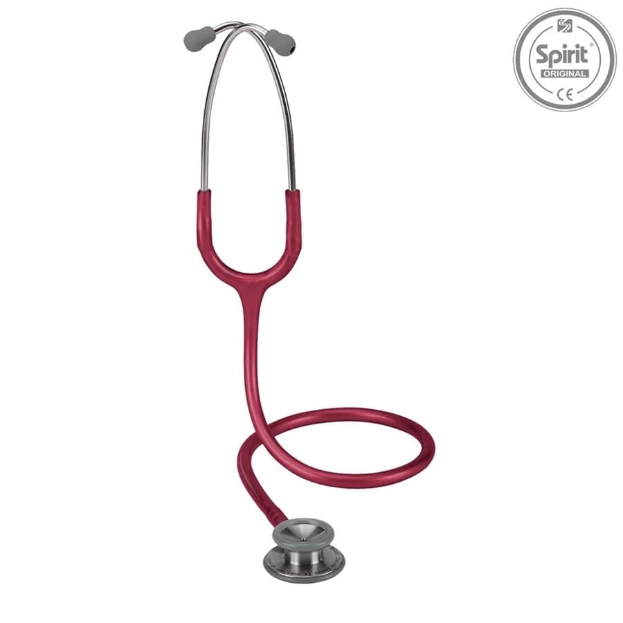 Estetoscópio Professional Adulto Vinho - Spirit - Portal do Médico