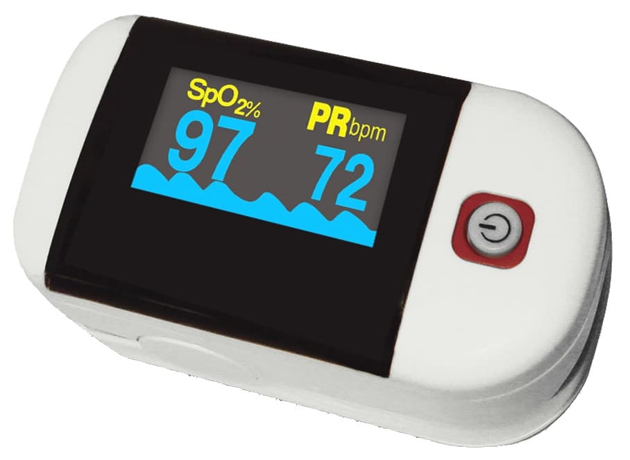 Oxímetro de Dedo Adulto Portátil MD300C22 com Curva Pletismográfica - Portal do Médico