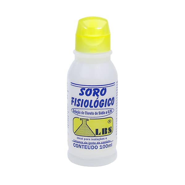Cloreto De Sodio 0,9% Balcão C/ Rosca Soro Lbs (100ml) - Portal do Médico