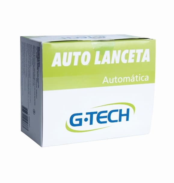 Lanceta De Segurança Automática 100un G-Tech (28g) - Portal do Médico