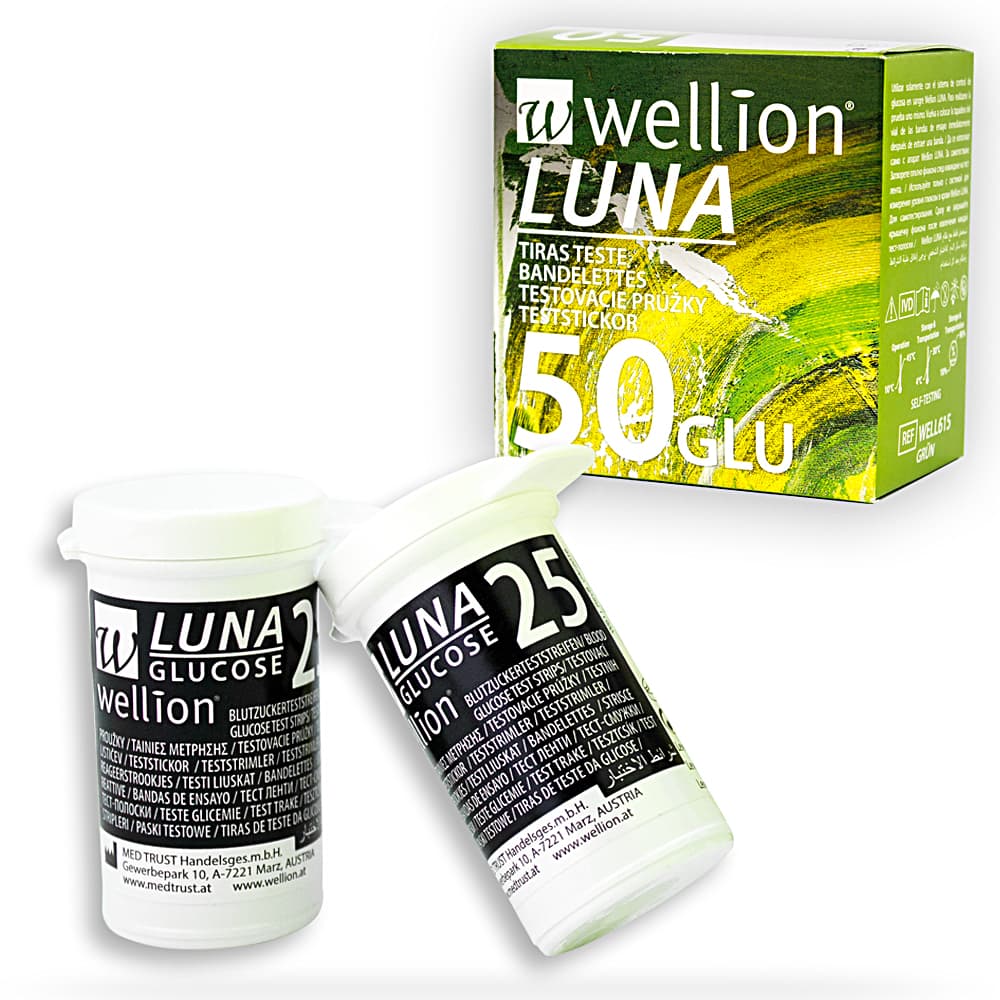 Tiras Reagentes Em Frasco Para Teste De Glicose 50un W-Luna - Portal do Médico