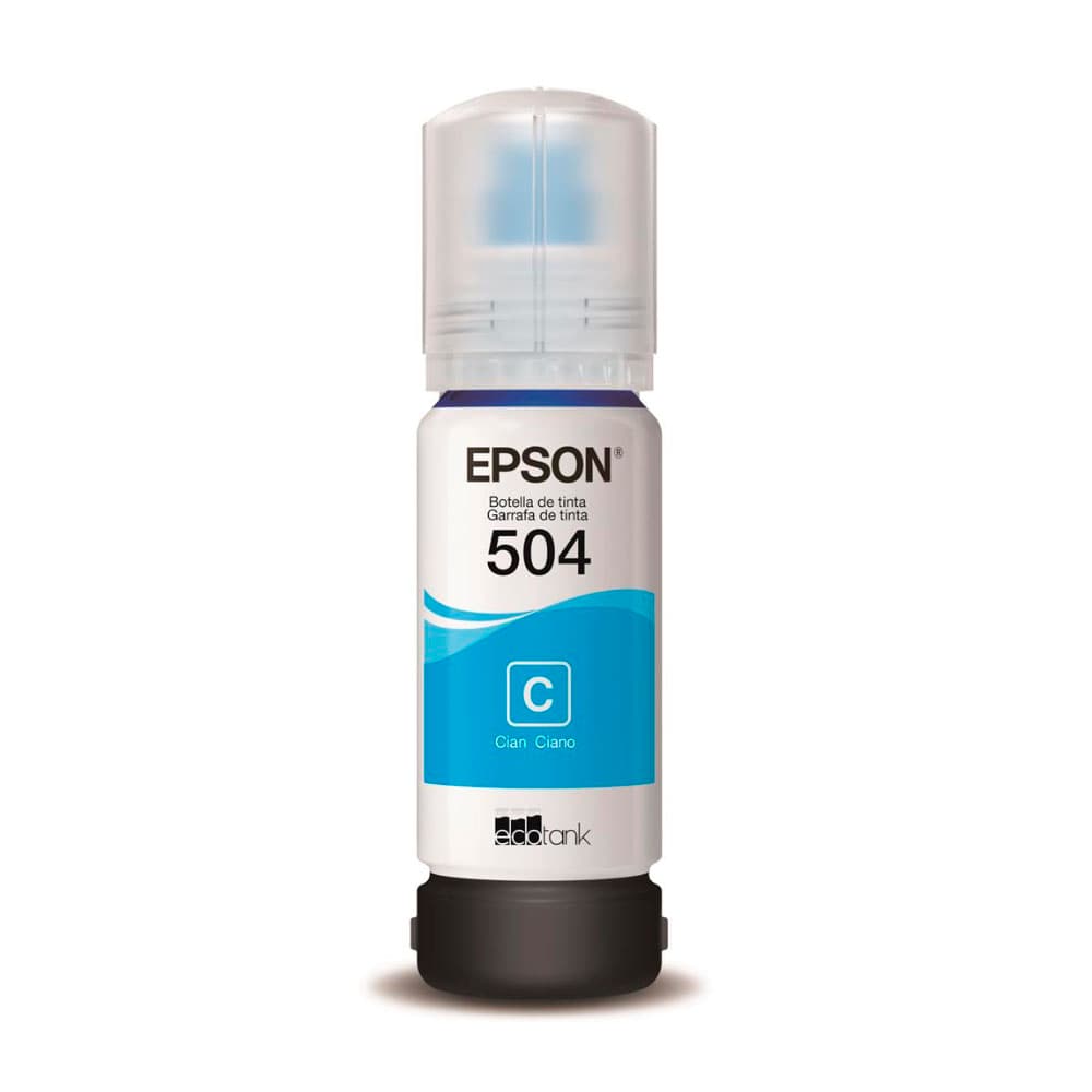 Refil De Tinta Ecotank 504 70ml Ciano Epson - Portal do Médico