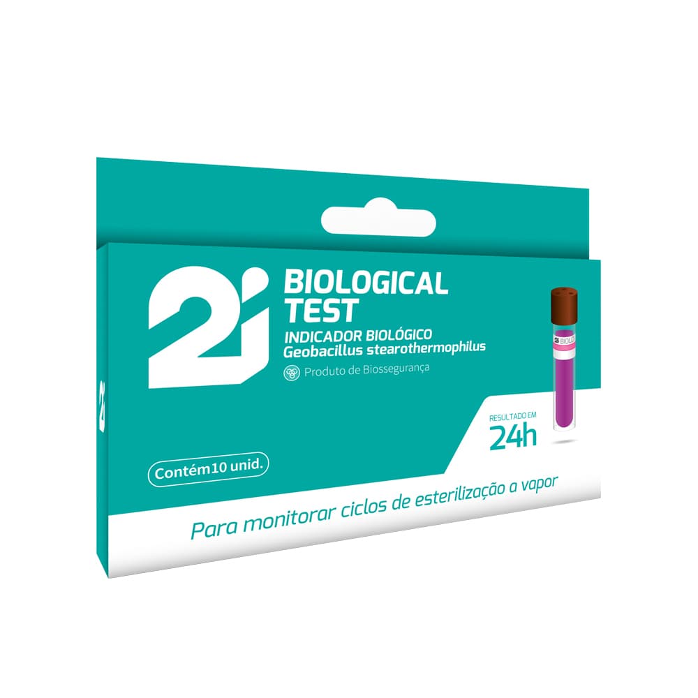 Teste Indicador Biológico Cx C/10 Biological Test - Portal do Médico