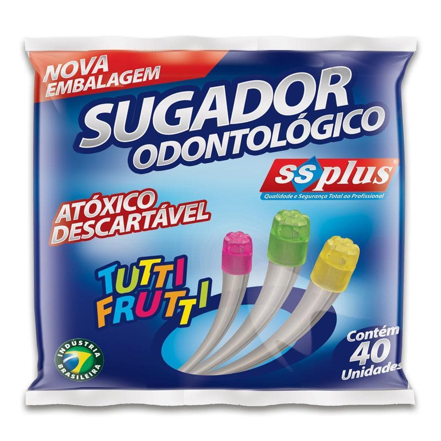 Sugador Odontológico C/40 Unidades Ssplus - Portal do Médico