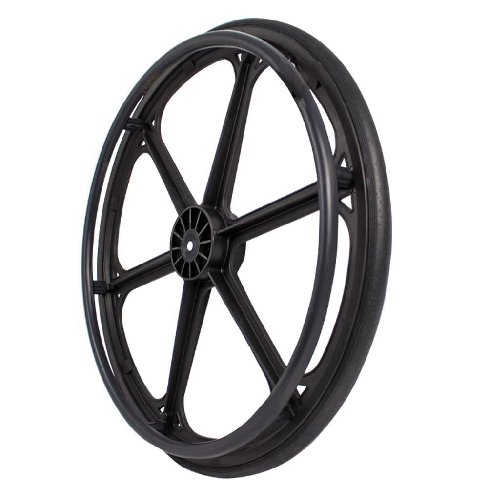 Roda Traseira Nylon Aro 24 Pneu Cadeira Jaguaribe - Portal do Médico