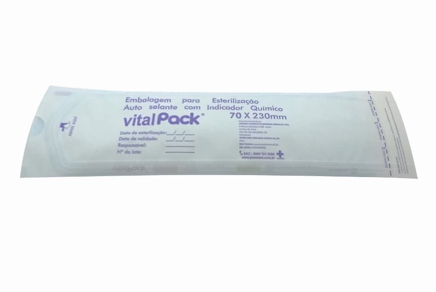 Embalagem P/Ester Envelope Auto Selante (7cmx23cm) - Portal do Médico