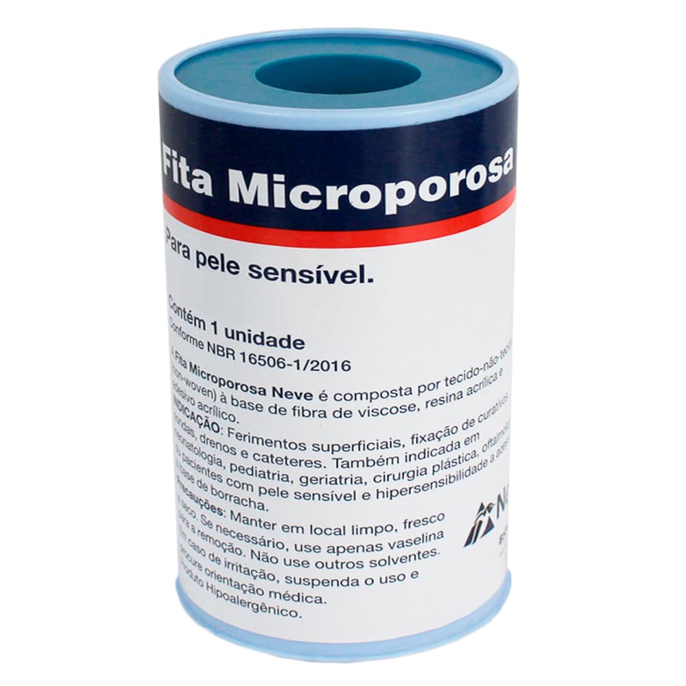 Fita Micropore Cirúrgica Hipoalergênica Branca Neve (100mmx10m) - Portal do Médico