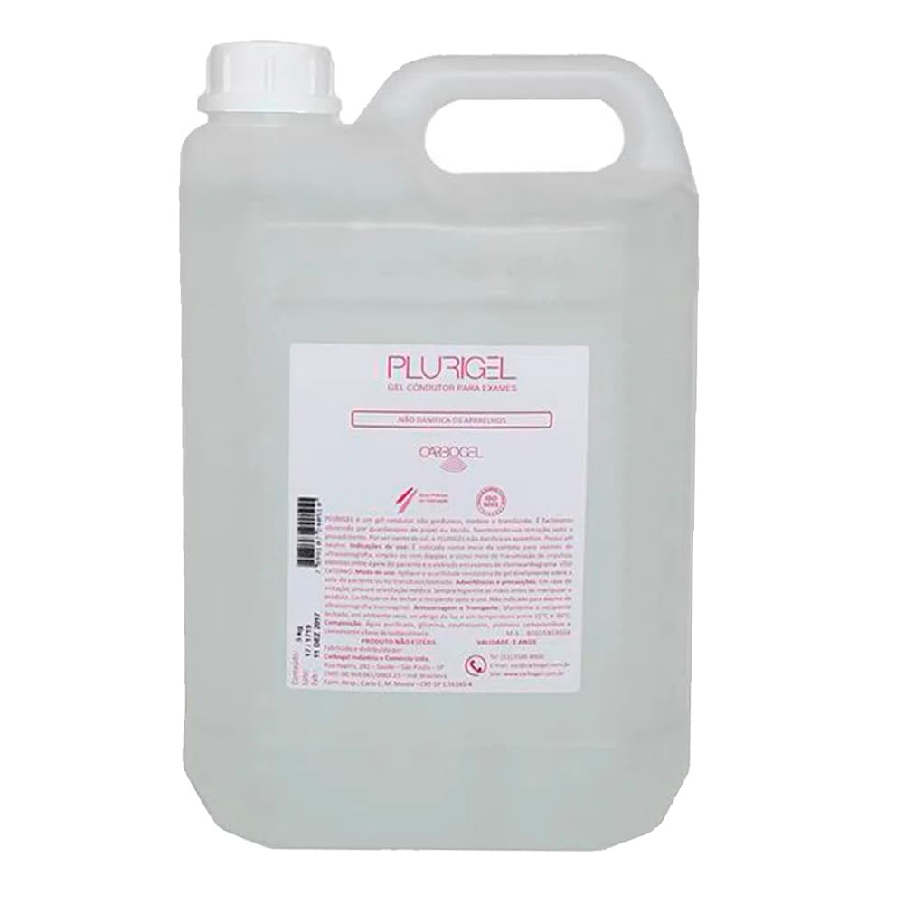 Gel Condutor Ult Ultrassom Galão 5kg Carbogel - Portal do Médico