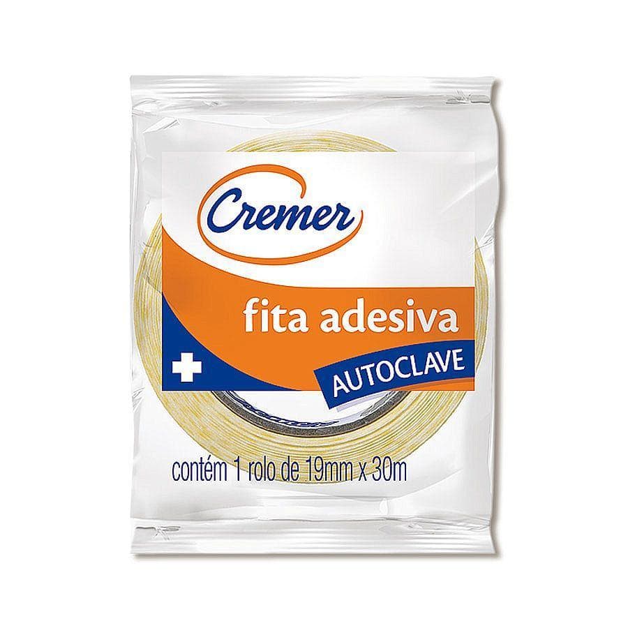 Fita Adesiva Zebrada Para Autoclave Tam 19mmx30m Cremer - Portal do Médico
