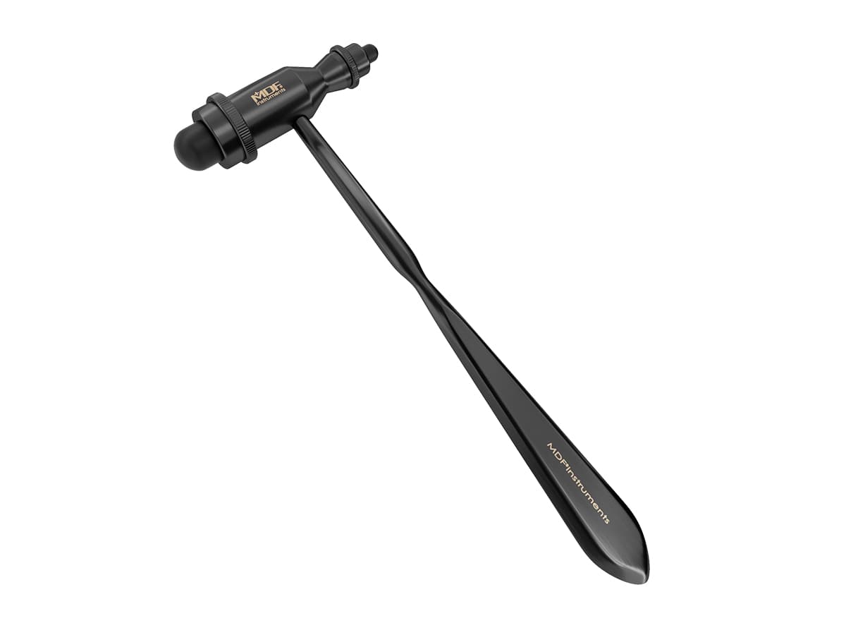 Martelo de Reflexos HDP Handle All Black - MDF 555P - Portal do Médico