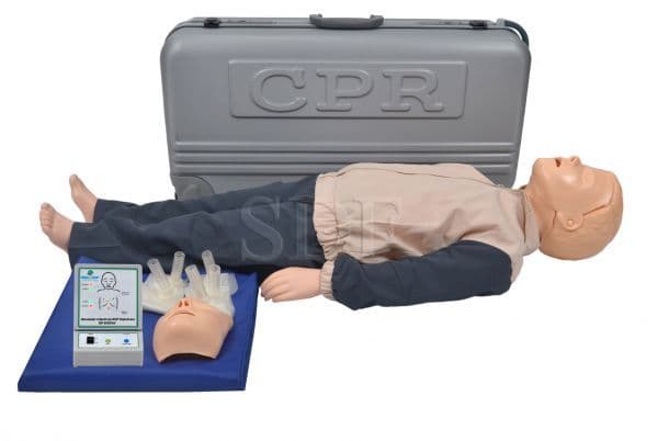 Manequim Infantil Treino de RCP Eletrônico Simulador Médico - Portal do Médico