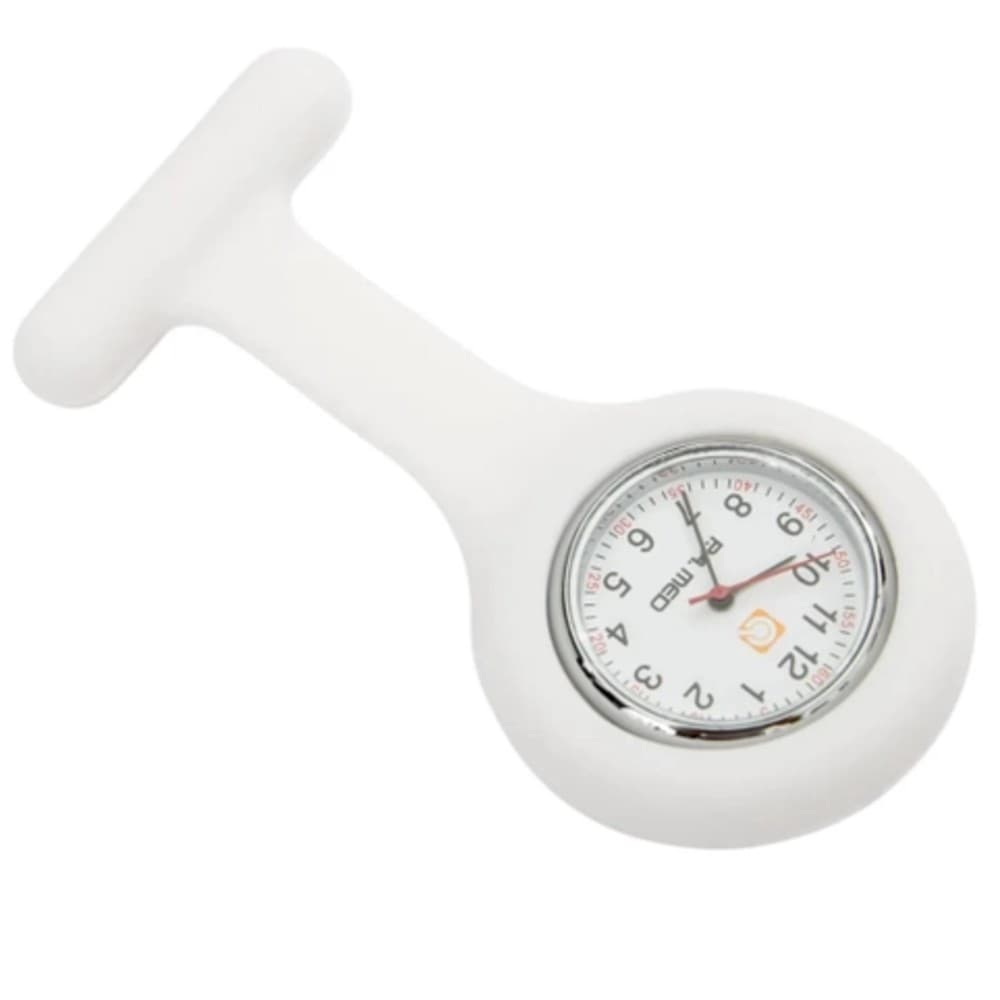 Relogio de Lapela Silicone Broche de bolso Enfermagem Medico Jaleco Profissional Saúde Medicina - Portal do Médico