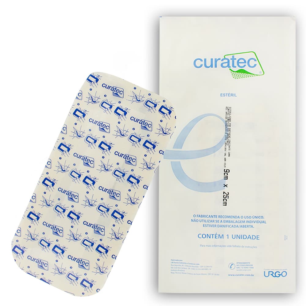 Curativo Pos Operatorio Curatec (9cmx25cm) - Portal do Médico