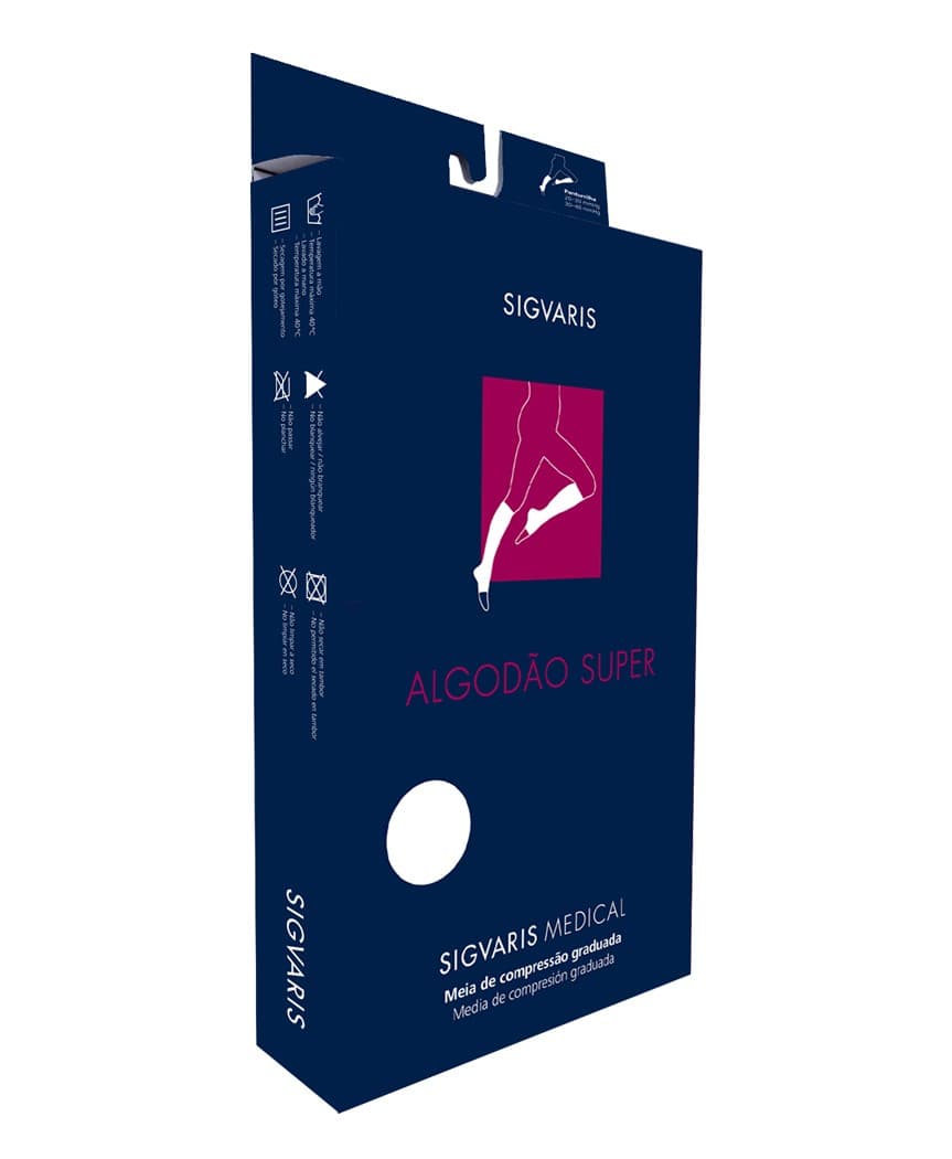 Meia Compressiva Algodão 3/4 30-40mmhg Sigvaris (G2) - Portal do Médico